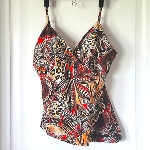 🍃 Christina tankini swimsuit Sz S
